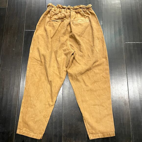 Free People Margate Pleated Trouser High Rise Pants Women's Size M - Picture 4 of 4